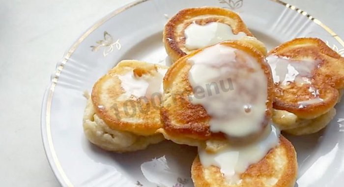 Оладьи на ряженке пышные