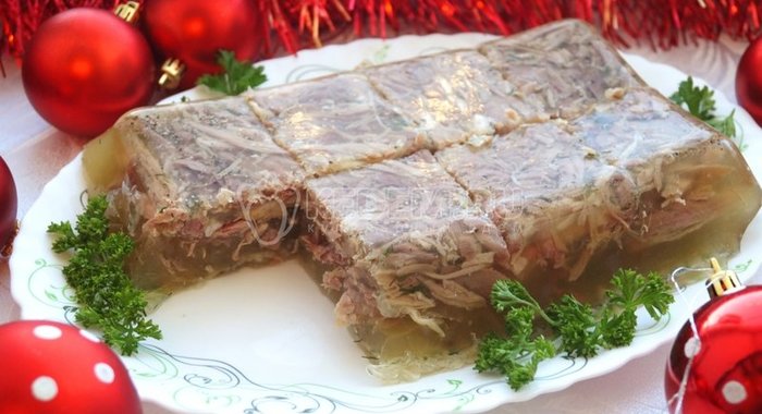 Холодец из свиной рульки