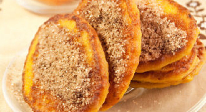 Блинчики из тыквы