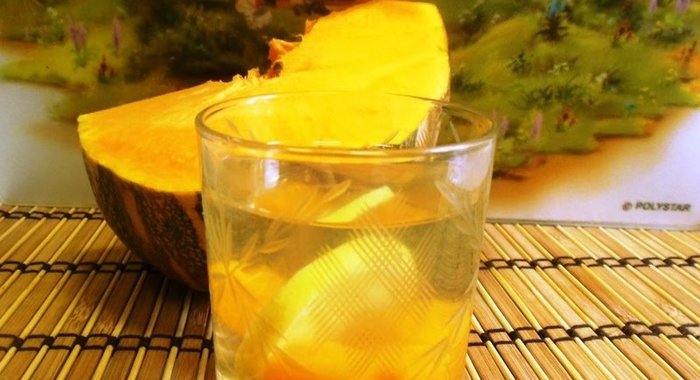 Компот из тыквы с апельсином на зиму