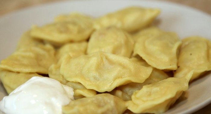 Пельмени с картошкой