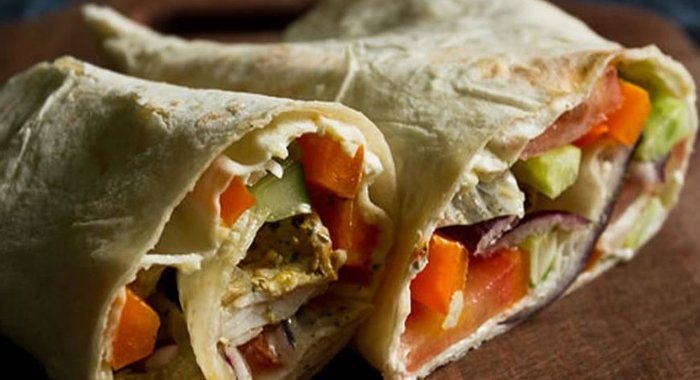 Роллы с куриной грудкой-гриль