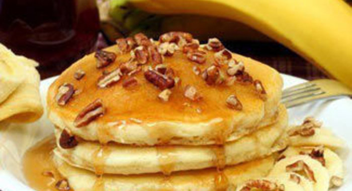 Банановые оладьи