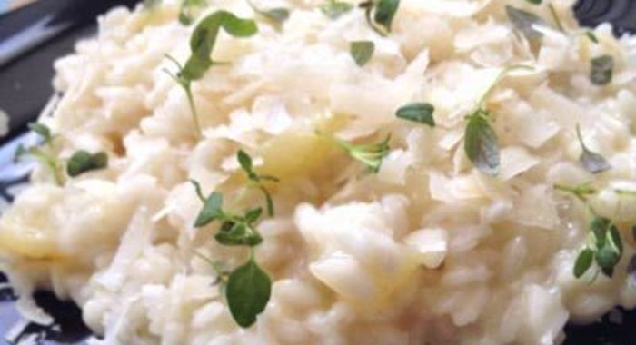 Ризотто с грушей