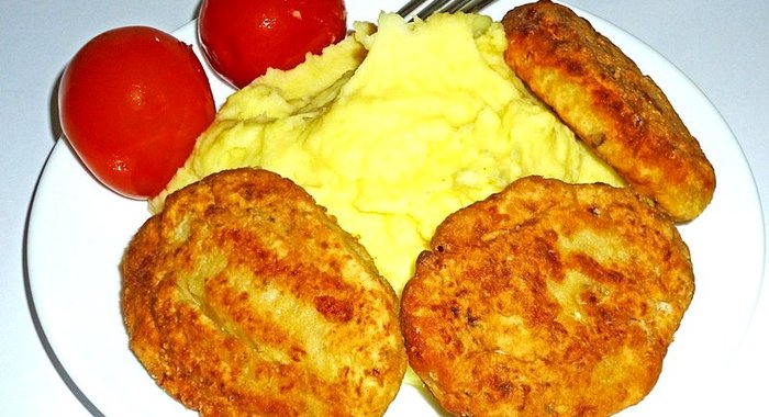 Котлеты из речной рыбы