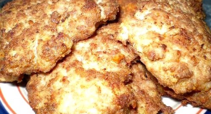 Оладьи из свинины