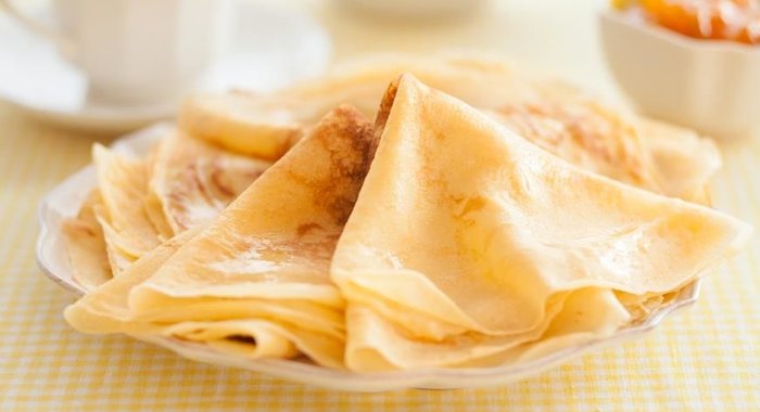 Традиционные блины на молоке