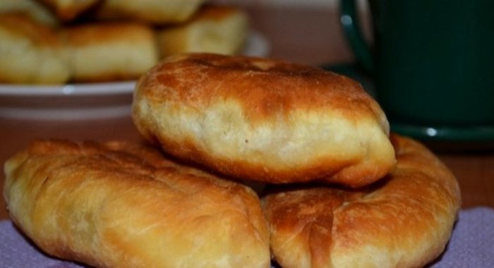 Пирожки на сухих дрожжах