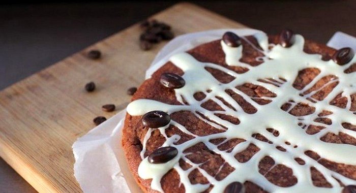 Пирог шоколадный без яиц