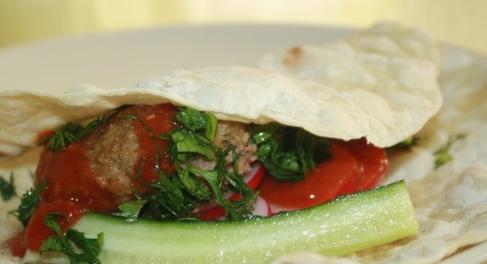 Юха - азербайджанская лепешка