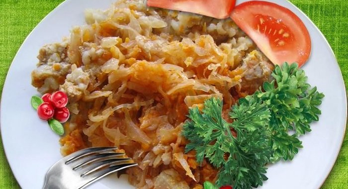 Ленивые детские голубцы