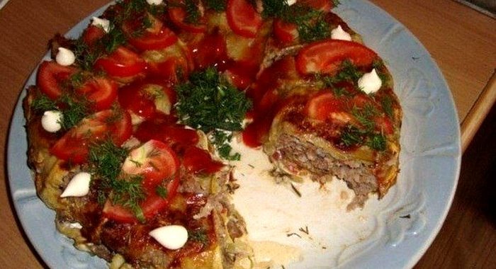 Кабачковая запеканка