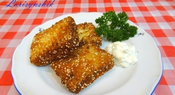 Куриная котлета в вафле