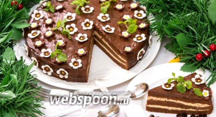 Шоколадно-кофейный торт «Капучино»