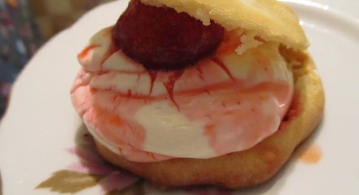 Заварные пирожные Морская жемчужина