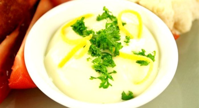 Лимонный майонез