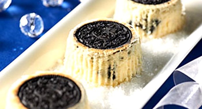 Печеные мини-сырники из печенья Oreo