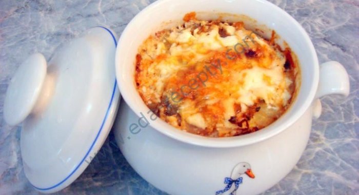 Жаркое из говядины с картофелем