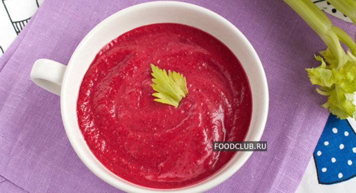 Свекольный суп-пюре