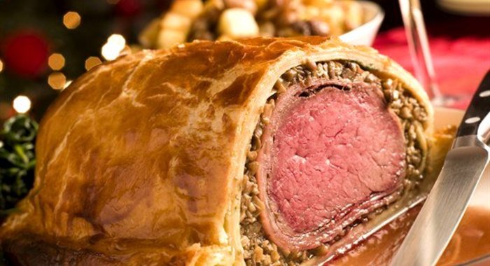 Говядина «Веллингтон» с паштетом