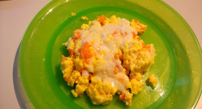 Омлет из желтков