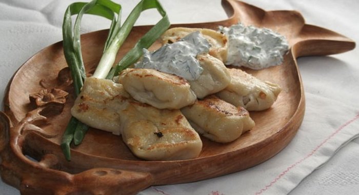 Пельмени из кеты