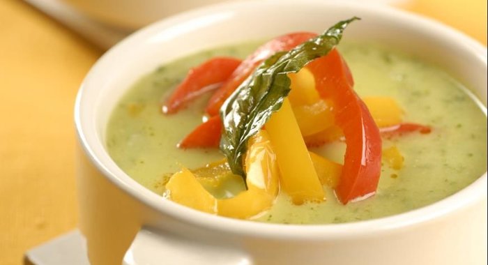 Суп-пюре из сладкого перца