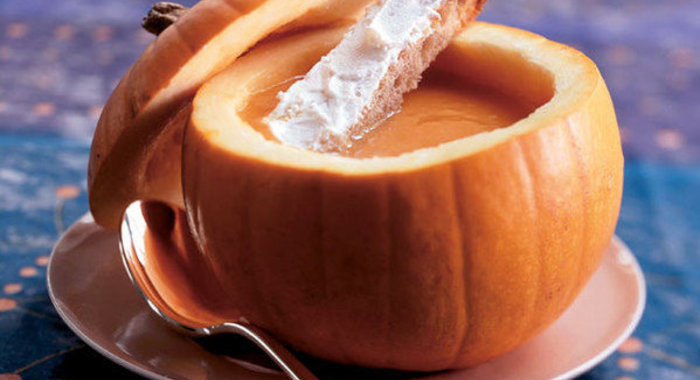 Тыквенно-яблочный суп-пюре