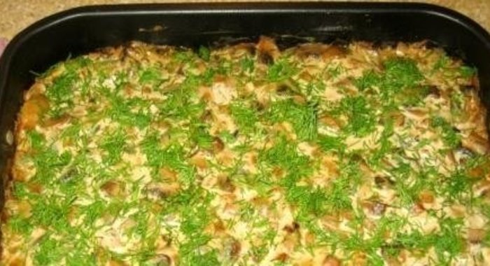 Запеканка из гречки