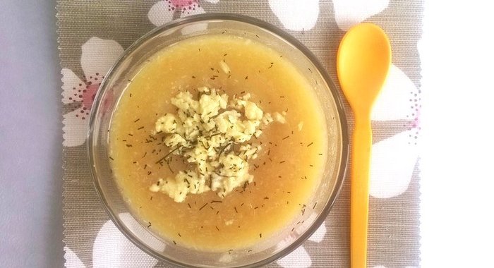 Детский супчик на бульоне