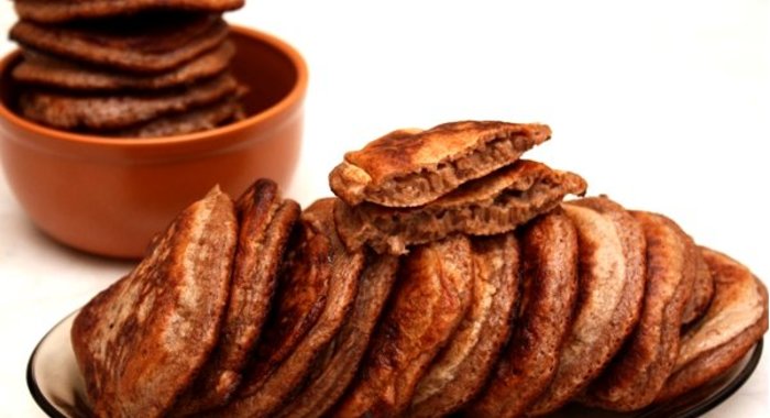 Шоколадные блинчики за 5 минут