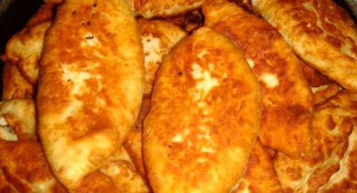Пирожки воздушные жареные