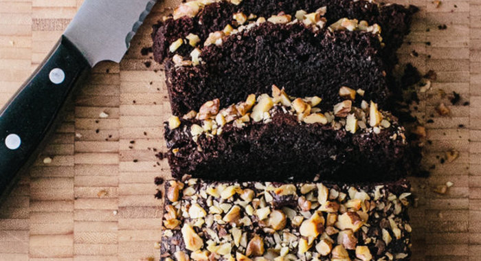 Шоколадно-банановый хлеб