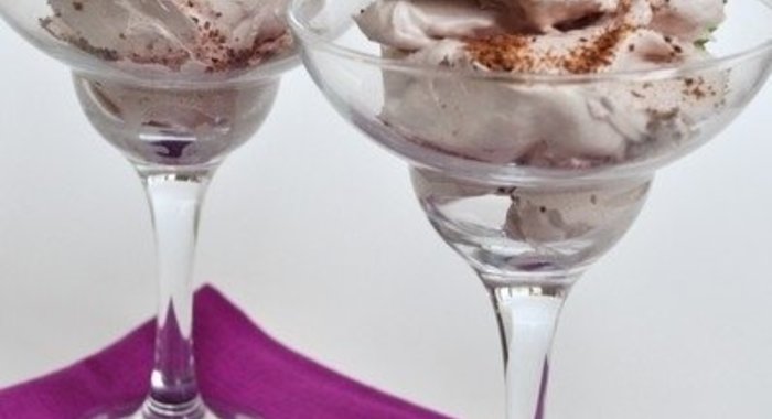 Вишневый крем-суфле