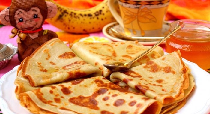 Банановые блинчики