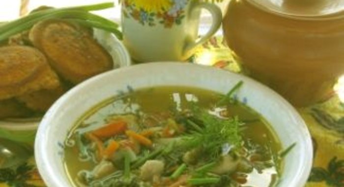 Щи зеленые Дачные