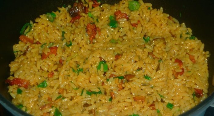 Плов со свининой в кастрюле