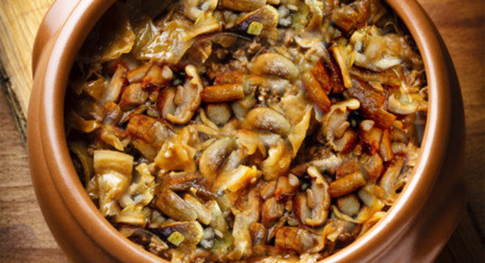 Грибная солянка с опятами