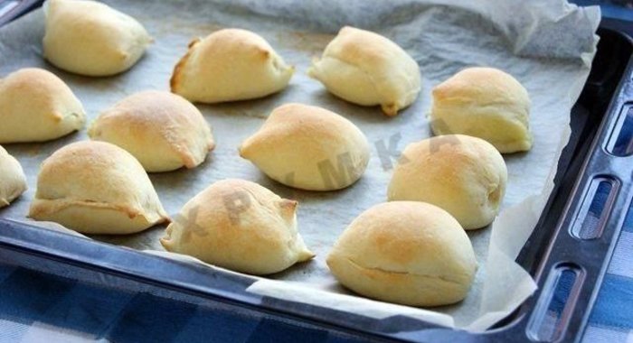 Пирожки-малышки слоеные скороспелые из чудо-теста