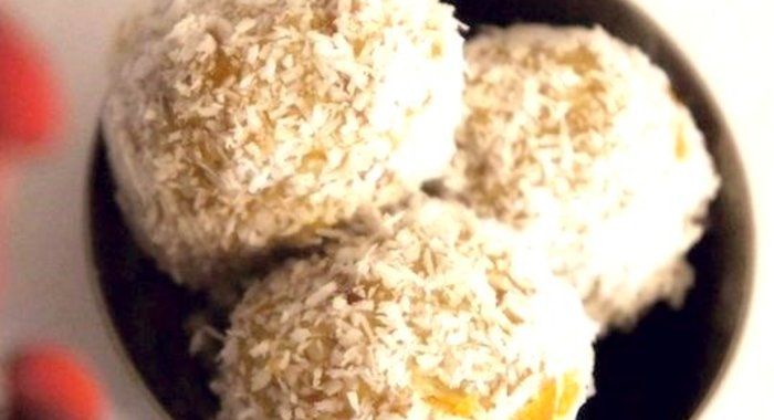 Сыроедческие конфеты с курагой