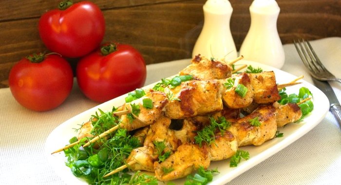 Шашлык из индейки