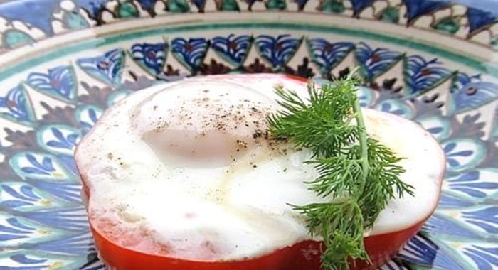 Яичница с жидким желтком