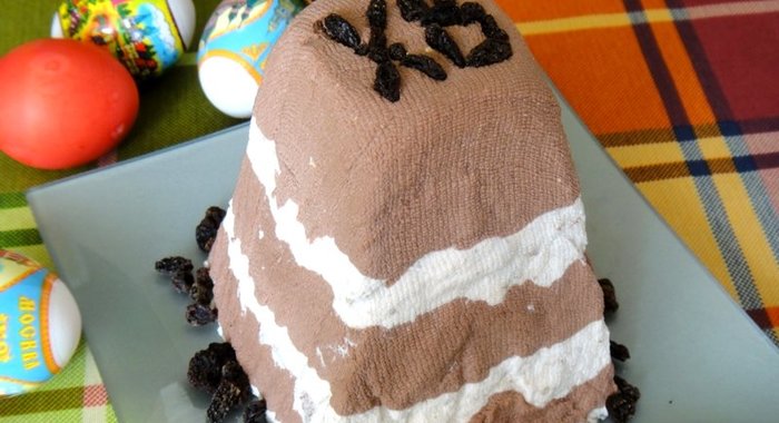 Пасха со взбитыми сливками