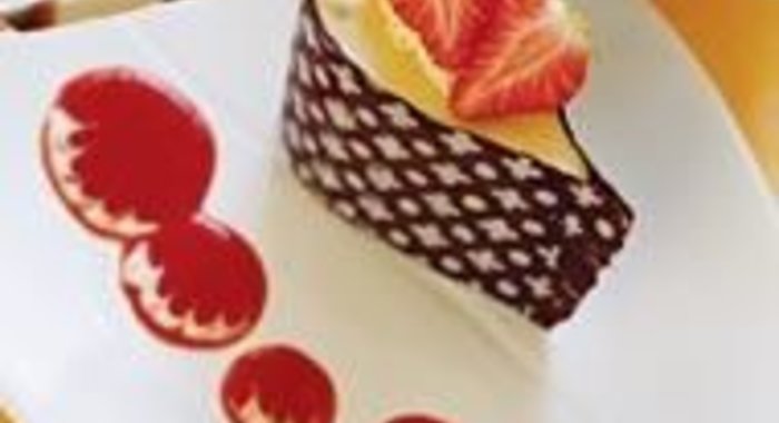 Мусс из белого шоколада