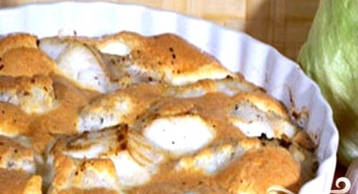 Судак в сырном суфле