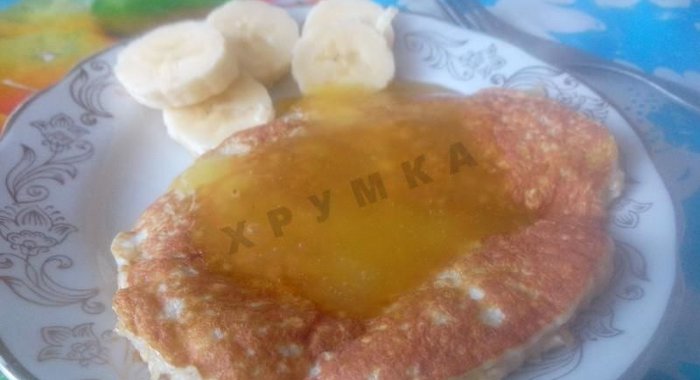 Овсяно-творожные оладьи