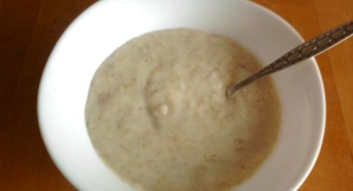 Молочная овсяная каша