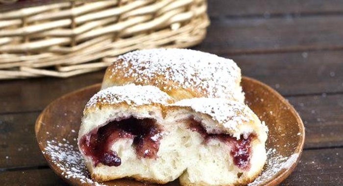 Булочки с джемом