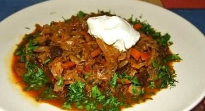 Солянка сборная в мультиварке