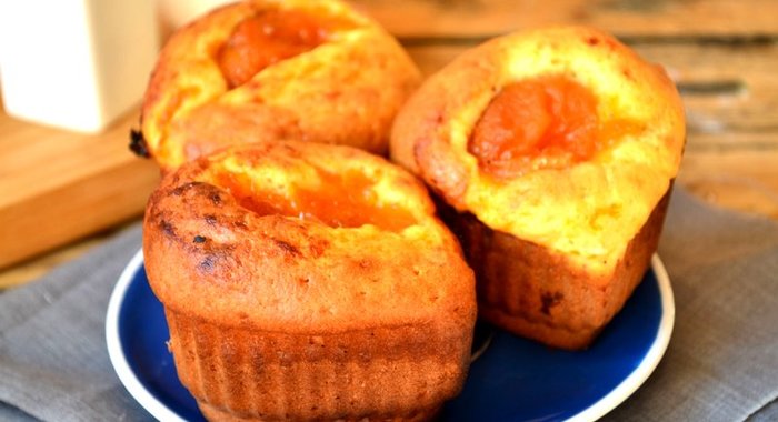 Маффины с джемом